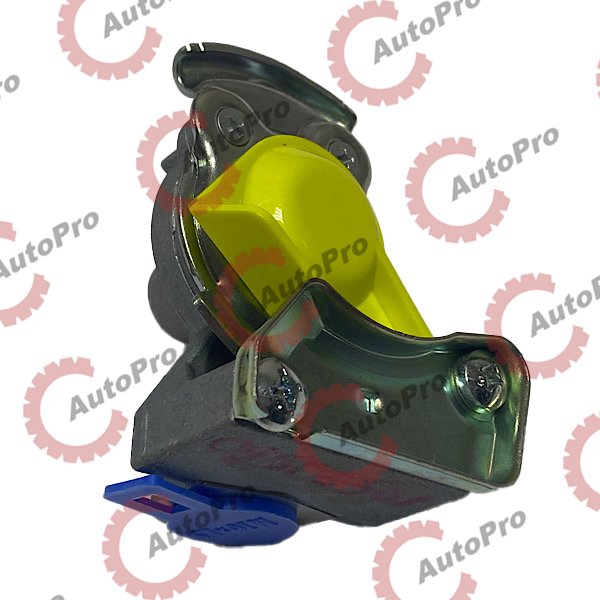 095.005-01 Головка соединительная с клапаном (груша) желтая M16*1.5 С   SAMPA