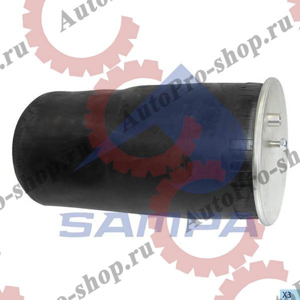 SP554884 Пневморессора без стакана штуц. M16*1,5/шп. M12*1,5 MAN TGA