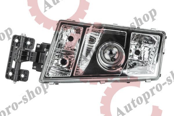 7731125RLDEMN Фара головная правая с электр. коррект.(с прямоугольной фишкой) VOLVO TRUCK FH/FM 2003 ->