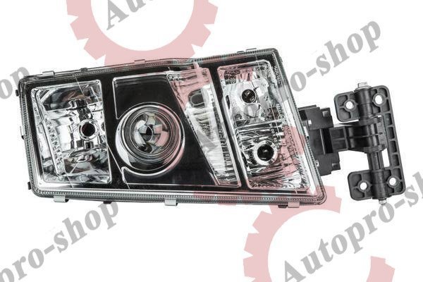 7731125LLDEM Фара головная левая с эл.корректором (с круглой фишкой) VOLVO TRUCK FH/FM 2008 ->