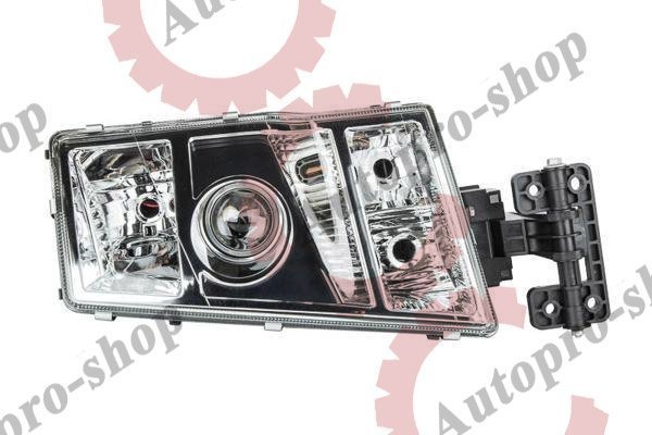 7731125LLDEMN Фара головная левая c  эл.корректором (с прямоугольной фишкой) VOLVO TRUCK FH/FM 2008 ->