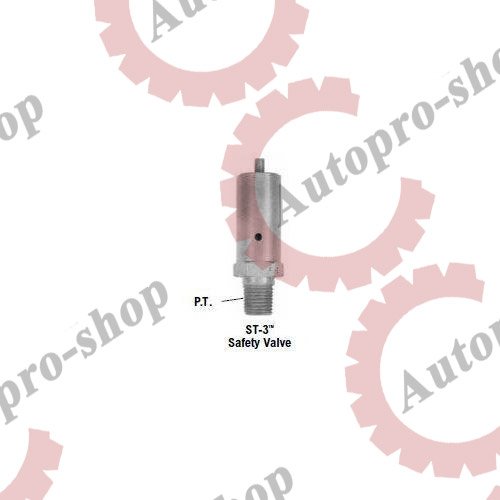 FG205105 Клапан предохранительный FREIGHTLINER, INTERNATIONAL, PETERBILT, KENWORTH, VOLVO    FLEETSTAR