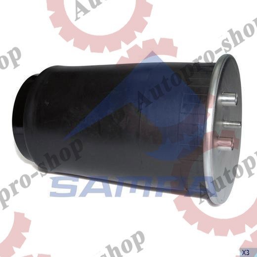 SP 554882-K Пневморессора в сборе (со стаканом) (подемная ось) 4882  MAN/VOLVO   SAMPA