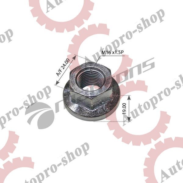 100082 Гайка болта амортизатора М16х1,5  SCHMITZ  	MANSONS
