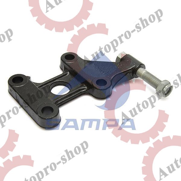 071.052 Кронштейн амортизатора (правый) прицепа с болтом  BPW   SAMPA