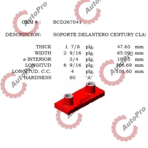 360.174 Подушка двигателя передняя нижняя FTL MANSONS