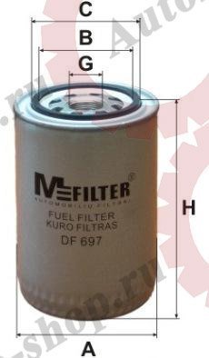 DF697 Фильтр топливный