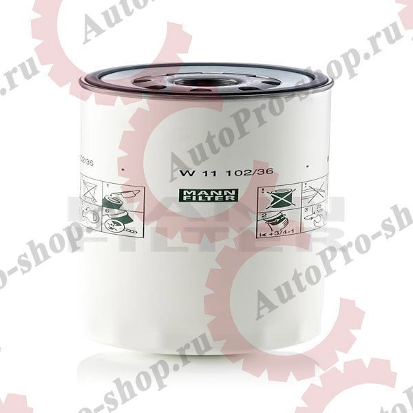 W1110236 Фильтр масляный