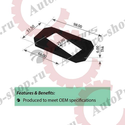 3009083 Регулировочная пластина BPW MANSONS