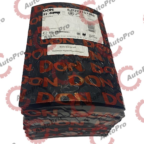 SJ22231S7340 Накладки тормозные (300x200) 19515 STD SAF   DON