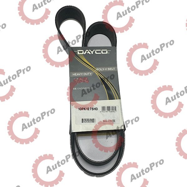 10PK1275HD Ремень поликлиновой вентилятора  FLC DD     DAYCO