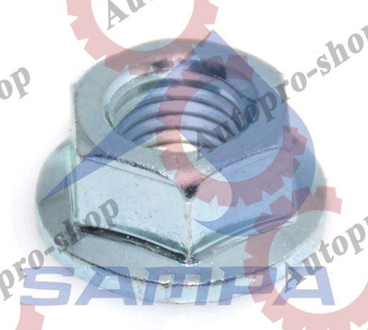 104.169 Гайка болта карданного вала .12x1.5х12 MAN   SAMPA