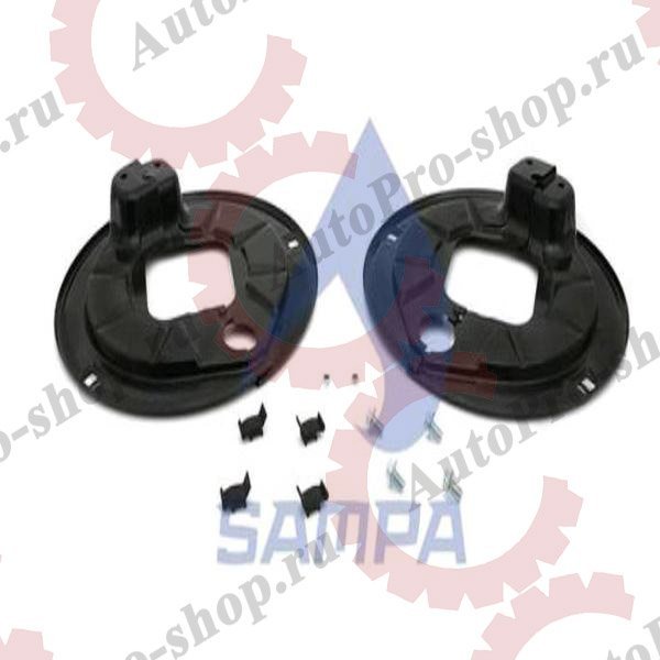070.641/SD Комплект щитков на ось 4220х150х25° BPW    SAMPA