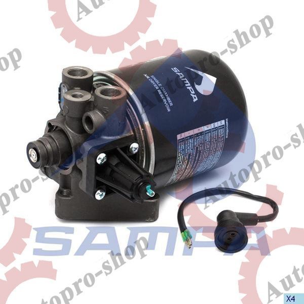 09628901 Осушитель воздуха (аналог LA8234/4324112) 8.1bar DAF