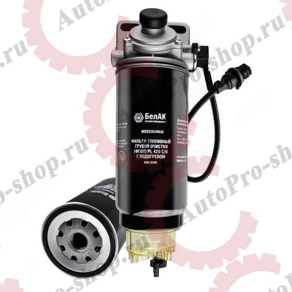 БАК10406 Фильтр топливный грубой очистки PL 420 С/О в сб., с подогревом (большой)