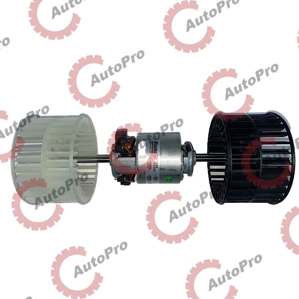 87193 Электродвигатель отопителя c крыльчатками 24V  MAN,MB,DAF  NISSENS