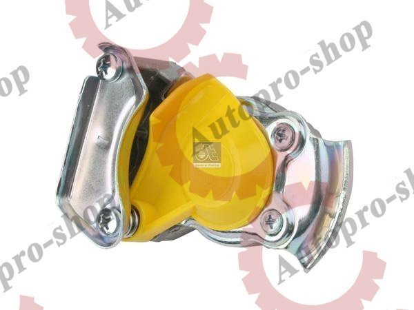 460461 Головка соединительная без клапана желтая M16x1.5