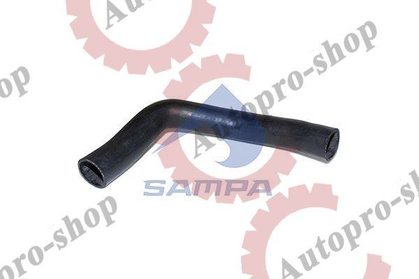 021114 Патрубок радиатора  нижний  D=60 х L710  MAN  SAMPA