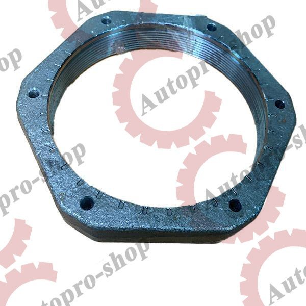 ZX02.0070 Гайка ступицы  правая M120x2 H=25 SW140  SAF  ZETEX