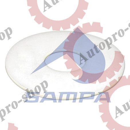 015088 Шайба упорная рессоры 60х170х5 SAF  SAMPA