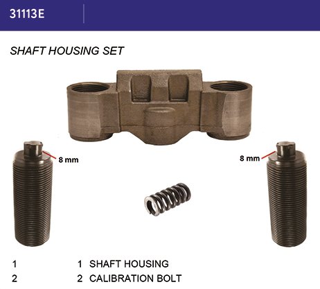 31113E Р/к суппорта  бинокль+толкатели резьбовые KNORR SK7/SL7 EXOVO