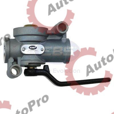 90013107 Кран подачи воздуха ручной трёхпозиционный прицепа EBS