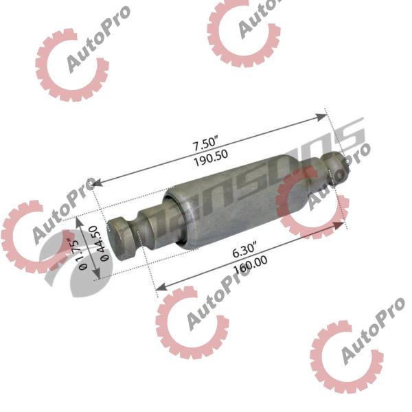 540009 Палец сайлентблок передней рессоры (перед) 190мм KW T2000 MANSONS