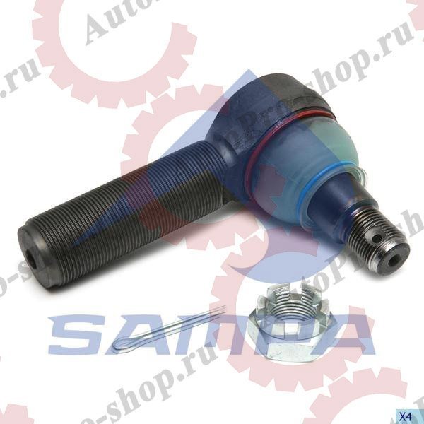 09701301 Наконечник рулевой тяги 115*60/23 ,5*M30*1.5*M20*1,5  RHT MAN/MB/DAF/RVI/Volvo 69 -->