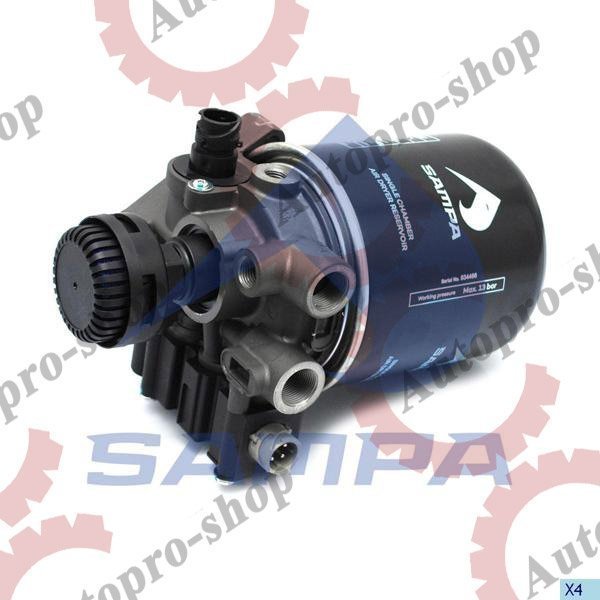 09645901 Осушитель воздуха электронный 13 бар. с нагрев., регул. давления Volvo FH/FM