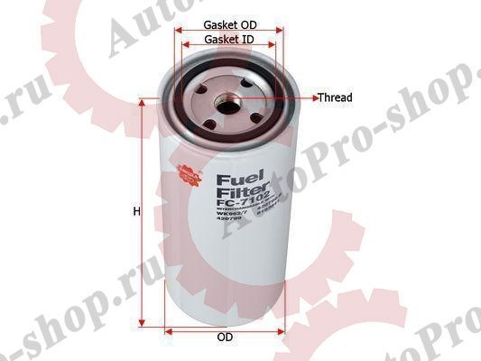 FC7102 Фильтр топливный