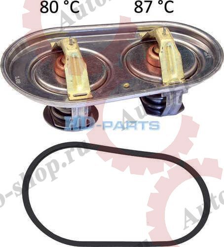 302166 Термостат двойной 80 C+87  SCANIA   HD-PARTS