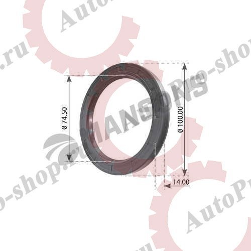 100036 Сальник задн ступицы наружн 75x100x10/13  SCANIA    MANSONS