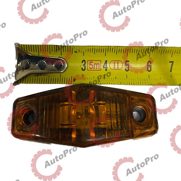 SV0006 Фонарь габаритный прицепа желтый (ромб)