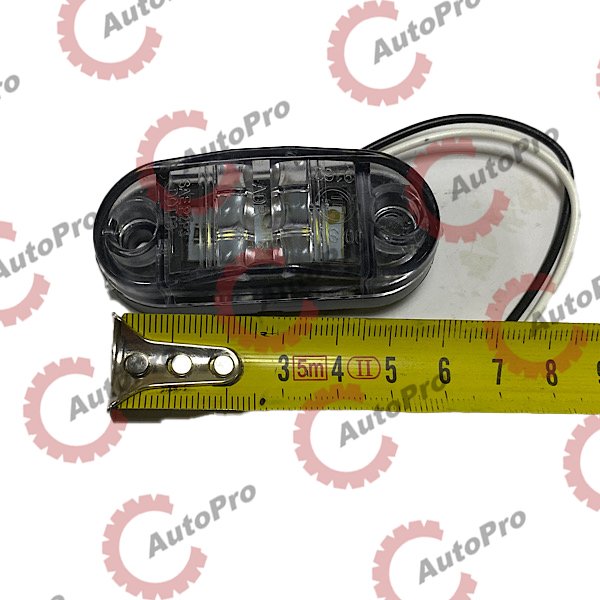 SV0002 Фонарь габаритный прицепа белый (овал.)