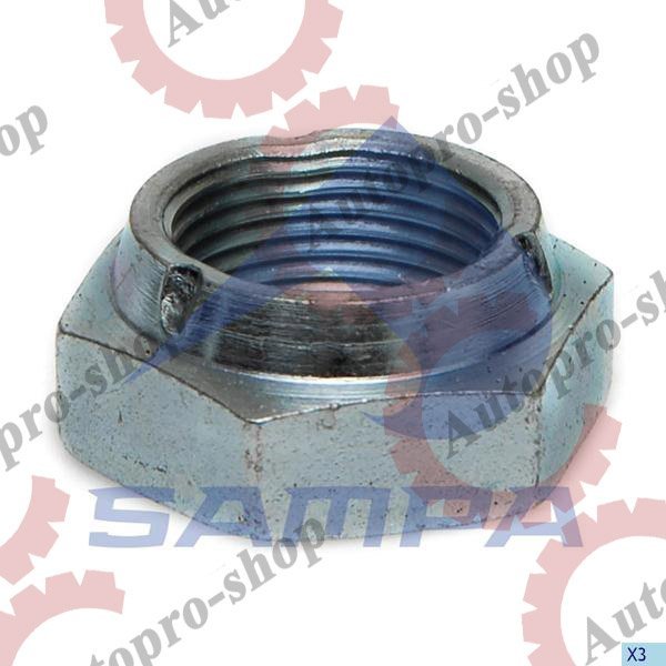 104.106 Гайка тормозного вала М22х1,5 BPW  SAMPA