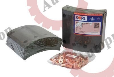 HM57031 Накладка тормозная, к-т 8шт+заклепки 80шт 420x200 1-й рем. 19094 BPW, DAF, SAF