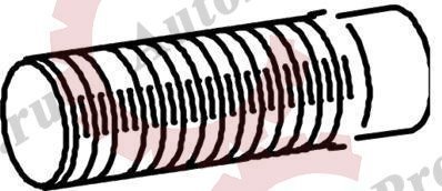 27348 Гофра глушителя  MAN F2000, TGA/TGS/TGX(нерж)