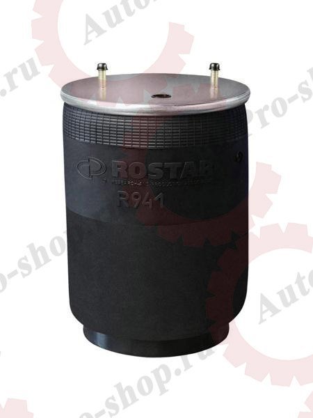 R941DGL30 Пневморессора со стаканом (пластик) 2шп.-M12 + 1 отвер.M22 под возд.