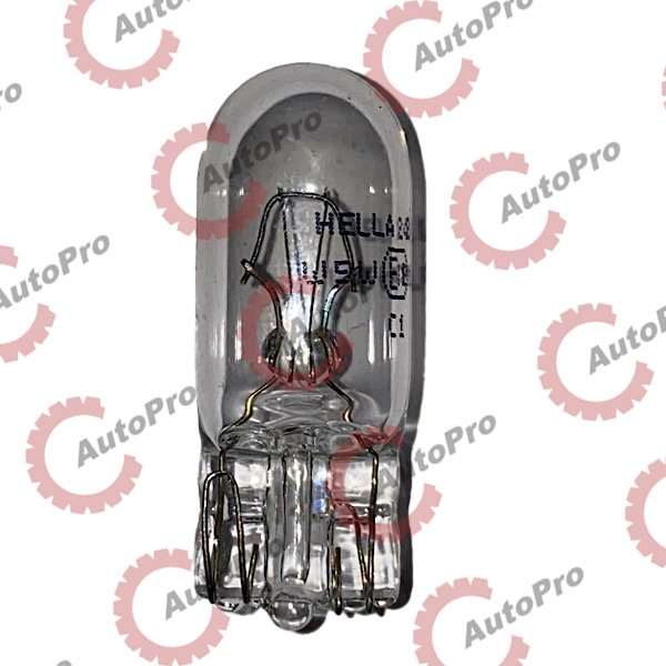 8GP 003 594-251 Лампа накаливания! (безцокольная) габариты передние W5W 24V HELLA
