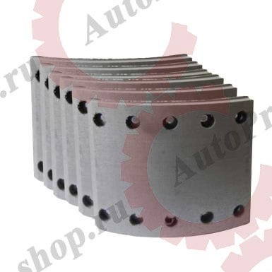 FO57168720 Накладки тормозные(19032) BPW,SAF,ТОНАР 420х180(5отв) (на ось) 2рем   FOMAR