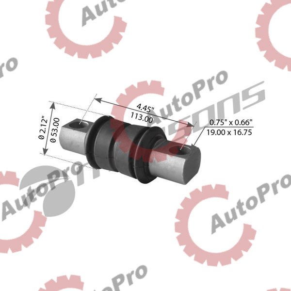 900393 Сайлентблок реактивной тяги VOLVO VNL   MANSONS