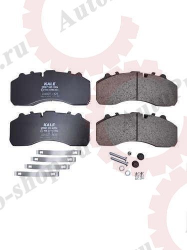 2908730014 Колодки торм к-т (с уст.комп.) WVA 29059; 29087; 29196; 29201; 29202; 29278; 29331 (29087 300 14)