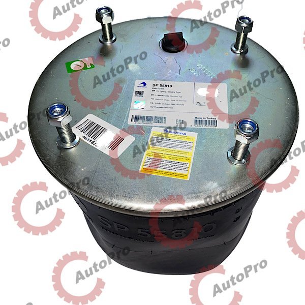SP 55810 Пневмоподушка (без стакана) 4шп (2918) SAF, ROR, SAMPA