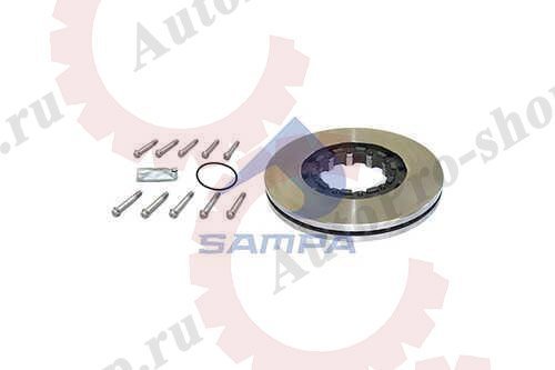 0751581 Диск тормозной с установочным К-КТОМ 430*45*170.5190*48 n10 INTEGRAL SN7 SAF