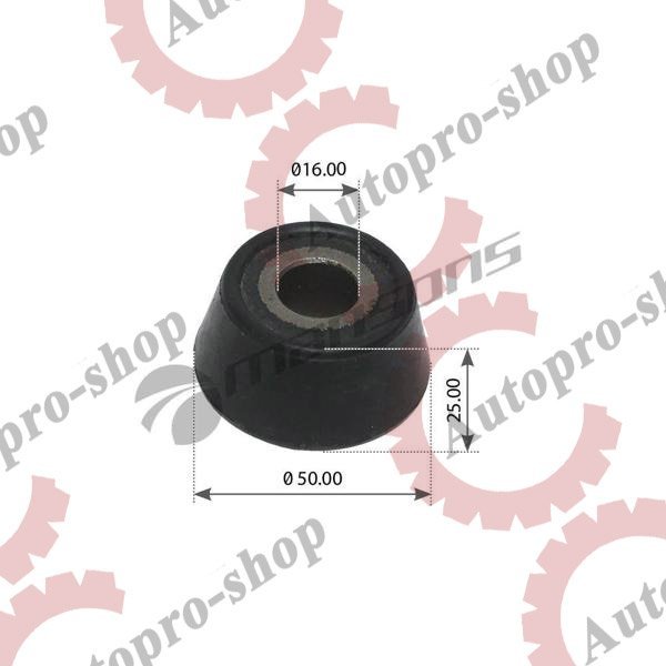 100.660 Сайлентблок перед.стабилизатора 8x 16x46.5x24  SCANIA    MANSONS
