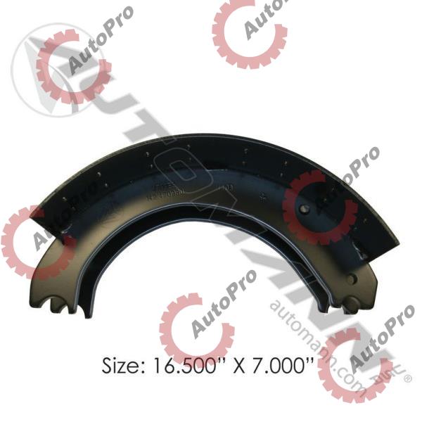 142.470980 Колодка тормозная (без накладок) (180) AUTOMANN