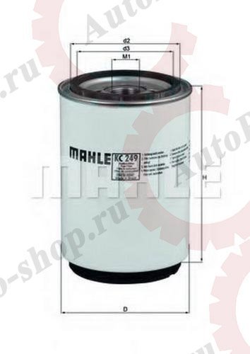 KC249D Фильтр топливный грубой очистки