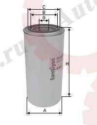 CS1443M Фильтр топливный RVI/VO/MAN
