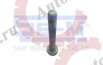 10911 Болт полурессоры с четырехгранн. под шляпкой M24x2x166 BPW  SEM