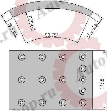 65001850N00A8RV Тормозные накладки 19938/19090 VOLVO FL   FOMAR